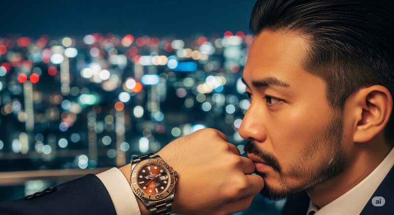 ヨットマスター芸能人着用の人気モデル