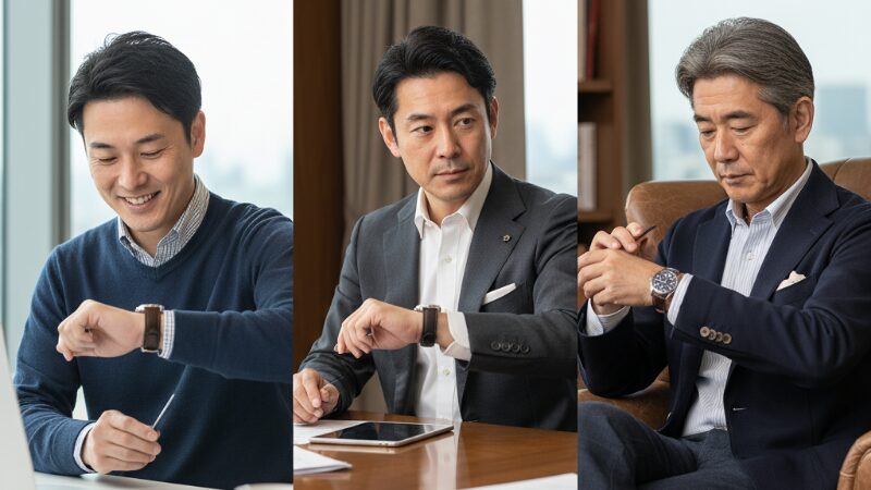 異なる年収層を象徴する3人のポルトギーゼ所有者