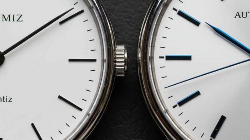 クオーツと自動巻きどっちを選ぶ?