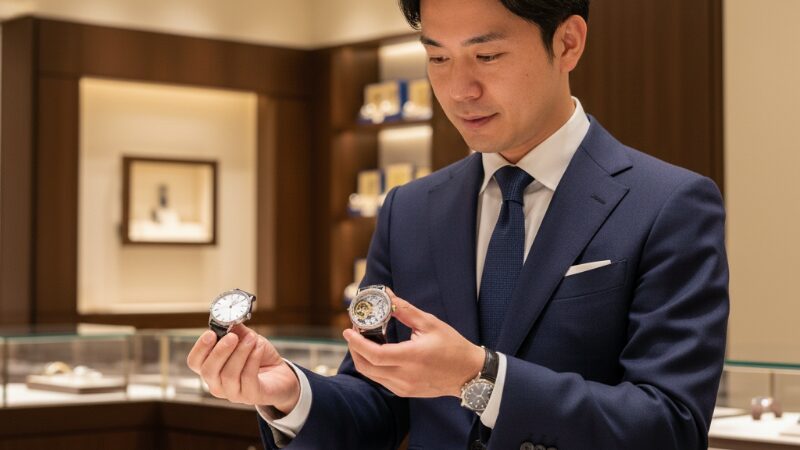 クオーツと自動巻きどっちを選ぶ?