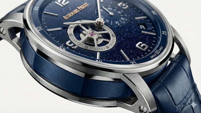 Code 11.59 スターホイールのワンダリングアワー機構のクローズアップ