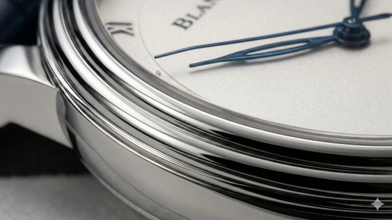 一見地味？ダブルステップベゼルとリーフ針に宿る美意識