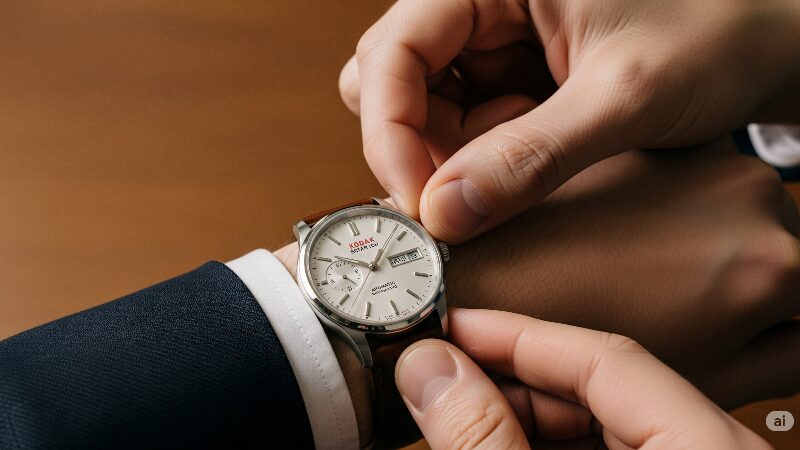 自動巻きの正しい時刻合わせ手順