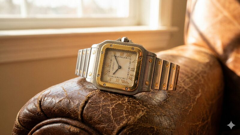 1990年代のクラシックなサントス ガルベ（SS/YGコンビモデル）