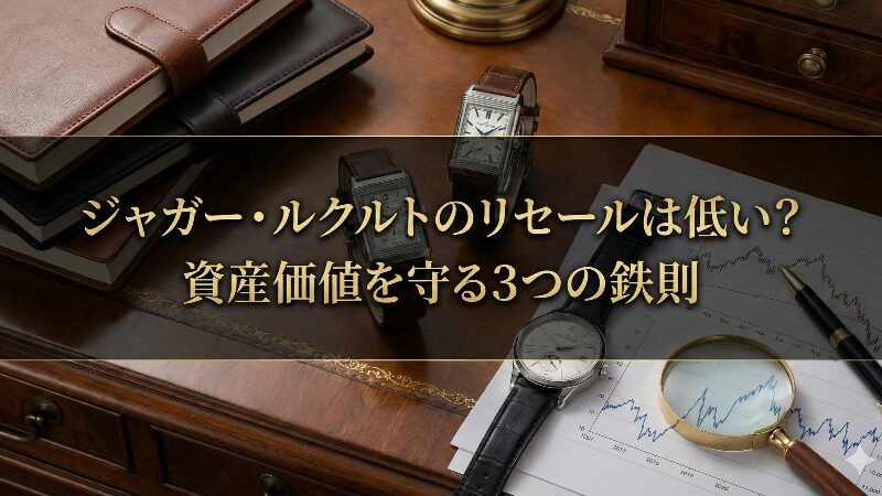 ジャガー・ルクルトのリセールは低い?