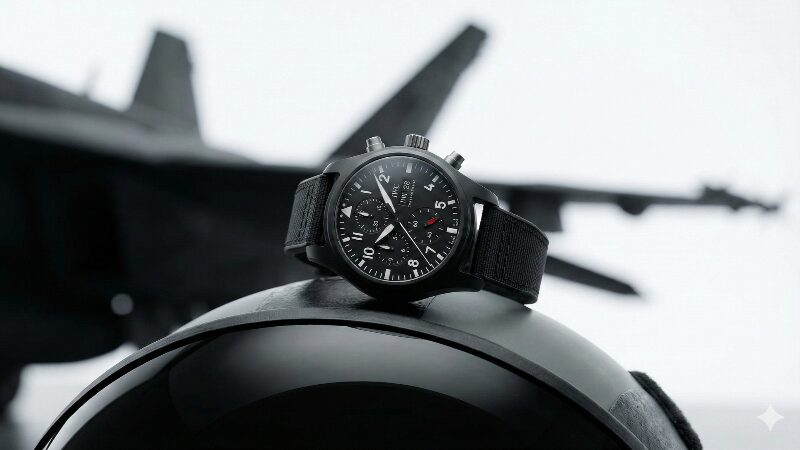 漆黒のセラミックが美しいIWC パイロットウォッチ トップガン