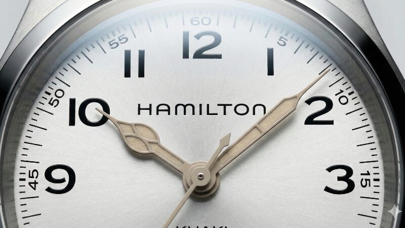 新しく登場したハミルトンマーフ38mmの白文字盤モデル