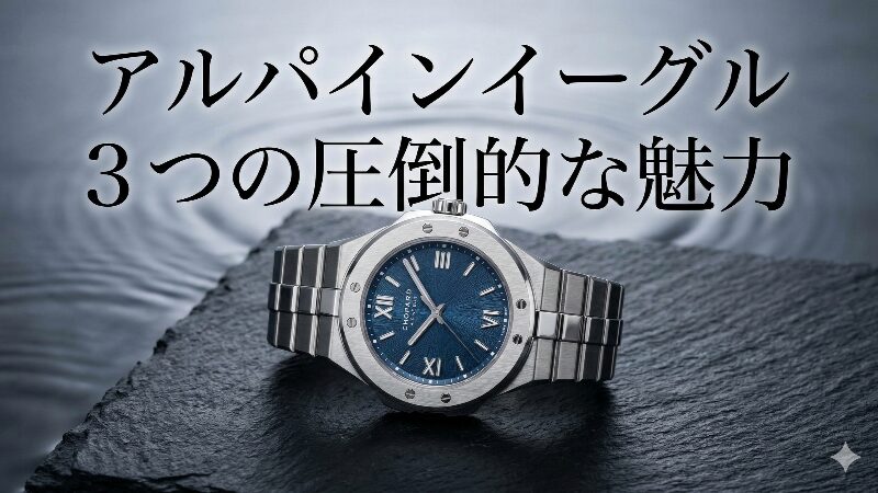 ショパールのアルパインイーグルが放つ気品ある輝き